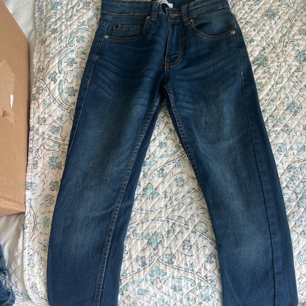 Calvin Klein Kids Deep Indigo Jeans